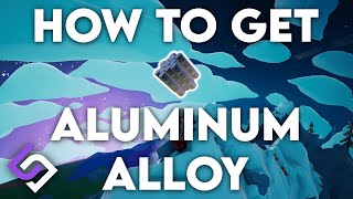 How to Get Aluminum Alloy  Astroneer [upl. by Sirraj]