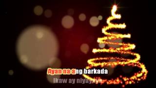 Yeng Constantino  Pasko Sa Pinas Lower KeyMale Key Karaoke [upl. by Otanod]