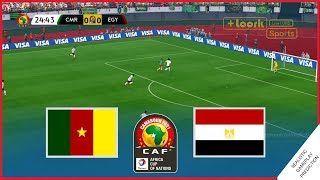 Cameroon vs Egypt  CAF African Cup of Nations 2022  Realistic Simulation [upl. by Yknarf823]