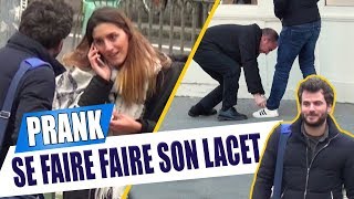 Prank  Demander aux gens de faire son lacet [upl. by Elberta]