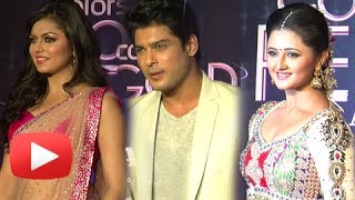 Drashti Dhami Siddharth Shukla Tina Dutta Pratyusha Banerjee  Colors Golden Petal Awards [upl. by Rolyak]