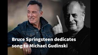 Bruce Springsteen dedicates song to Michael Gudinski [upl. by Nnyroc]