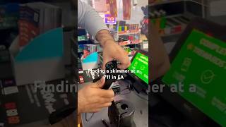 Skimmer at 711 in LA Did the Manager Do it scammer creditcard [upl. by Kyte734]