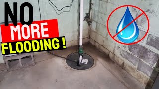 DIY Sump Basin and Pump Install [upl. by Dibbrun]