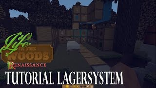 Tutorial Minecraft automatisches Lagersystem mit Schubladen Hopper Duct Drawer und Controller [upl. by Nerrawed]