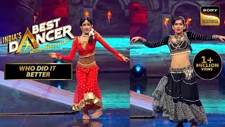 Who Did It Better quotBangle Ke Peechhequot Vartika Jha Gourav Sarwan Indias Best Dancer 7 Jan 2023 [upl. by Aonian]