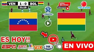 BOLIVIA VS VENEZUELA EN VIVO ELIMINATORIAS COPA MUNDO DEPORTES GAMERS [upl. by Ahsinak]