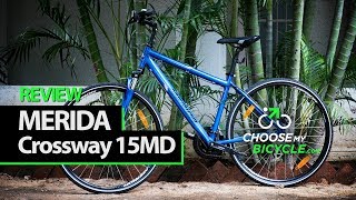 Merida Crossway 15MD 2018 ChooseMyBicyclecom Expert Review [upl. by Anilehs]