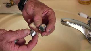 How to Replace a Sink Aerator [upl. by Atteiram]