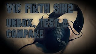 VIC FIRTH SIH2 VS KAT Percussion KTUI26 headphones unboxing amp testing [upl. by Rento]