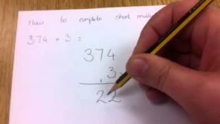 How to complete short multiplication 1 [upl. by Zerep]