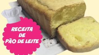 Receita Pão de Leite  Pão Sem Glúten [upl. by Bordiuk508]