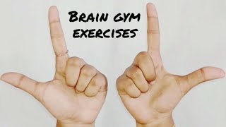 Brain gym  simple brain boosting exercises  brain exercises easy  7 ultimate brain gym exercises [upl. by Azrim662]