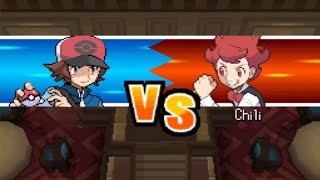 Pokemon Blaze Black  vs Gym Leader Chili [upl. by Adelia]