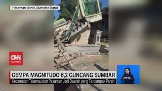 Gempa Magnitudo 62 Guncang Sumatera Barat [upl. by Anoyk121]