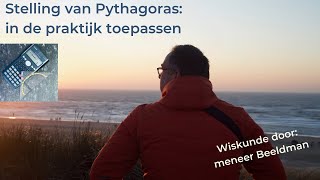 Stelling van Pythagoras in de praktijk [upl. by Christian]