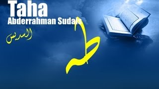 Coran Sheikh Sudais  Surat Taha [upl. by Barbaresi45]