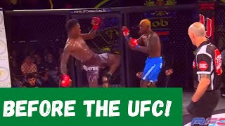 ALL of Israel Adesanyas MMA Fights BEFORE The UFC HIGHLIGHT Video [upl. by Esirec]