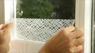 How to Install Static Window Film [upl. by Collete]