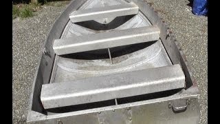 How To Repair Aluminum Boat Seams Tears and Holes with Super Alloy 5 and an Oxyacetylene Torch [upl. by Anelle]