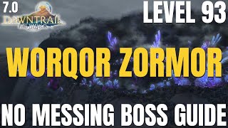 Worqor Zormor Level 93 Dungeon Guide  BOSS GUIDE  FFXIV Patch 70  Dawntrail [upl. by Dnomhcir]