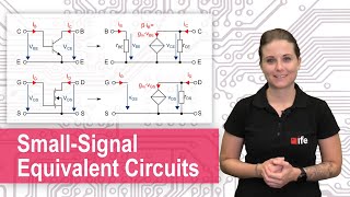 SmallSignal Equivalent Circuit of Bipolar Transistors MOSFET Resistor Current and Voltage Source [upl. by Grenville]