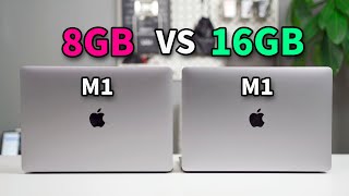 【M1】16GB真的很強，但我最終選擇8GB的原因！Feat 16GB 8GB 內存對比評測 M1 Macbook Pro｜大耳朵TV [upl. by Eirrac]