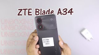 ZTE Blade A34 UNBOXING [upl. by Tracie]