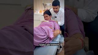 Sciatica pain treatment by dr harish Grover trend feed ytshort shortfeed [upl. by Ydisac]