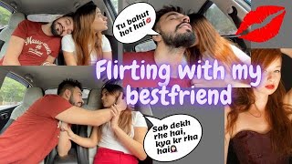 FLIRTING PRANK WITH MY BESTFRIEND😍  I KISSED HER  KYA KAREGI AB VO😰  SIMARR6000 [upl. by Raye]