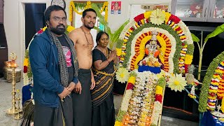 Ayyappa padi Pooja  Om swamiye saranam ayyappa  Pooja at home [upl. by Narol]