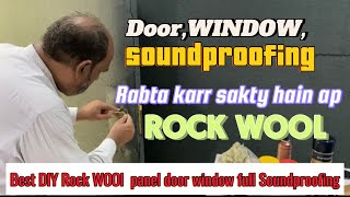 Door handle  air soundproofing ￼￼ [upl. by Hallette]