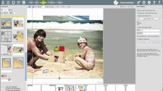 Momento Online Tutorials  Manual Photo Book Layout [upl. by Aihseuqal]