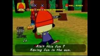 Lets Play Um Jammer Lammy PaRappa Stage 5 Joe Chin Co [upl. by Shaine]