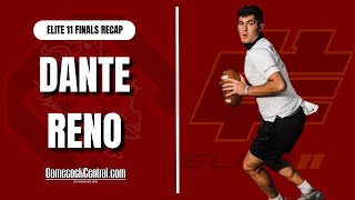 2024 South Carolina commit Dante Reno recaps Elite 11 Finals [upl. by Old]