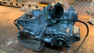 CR250 2 stroke Engine rebuild PT 3 Bottom end rebuild [upl. by Swayder]