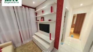 MRV Apartamento Decorado  Tour Virtual [upl. by Kruter30]