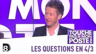 Les questions en 43 de JeanLuc Lemoine  TPMP  16012014 [upl. by Llennod]