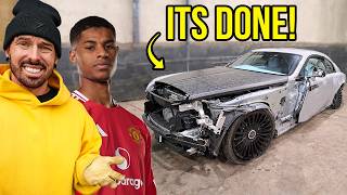 I REBUILT MARCUS RASHFORDS WRECKED ROLLS ROYCE [upl. by Hembree]