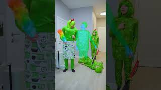 My adopted family Creeper Minecraft in real life minecraft memes funny [upl. by Tioneb]