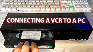 Connect VCR to PC in 2024  Convert VHS to Digital [upl. by Korella]