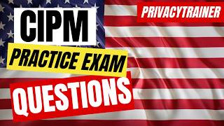 CIPM Practice Questions 🇺🇸 🇪🇺 Prepare for CIPM Certification 📝🔒 [upl. by Pol731]