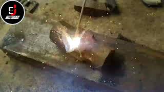 Broken hammer welding method [upl. by Kovacs]