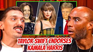 Schulz amp Charlamagne On Taylor Swift Endorsing Kamala Harris [upl. by Anneuq]