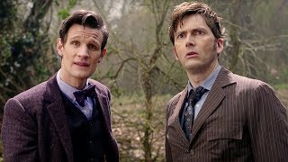 Eleventh Doctor Meets the Tenth Doctor  The Day of the Doctor  Doctor Who [upl. by Hamehseer548]