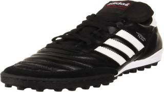 adidas Performance Mundial Team Turf Soccer CleatBlackWhite9 M US [upl. by Hplodur103]