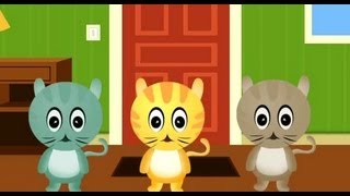 Three Little Kitten  Animated Nursery Rhymes amp Songs For Kids [upl. by Nnaharas101]