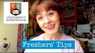 FRESHERS’ WEEK ADVICE  University of Birmingham [upl. by Zilada645]