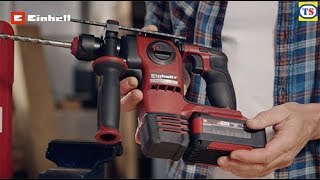 Demo Video Einhell 18V Herocco SDS  Brushless Hammer Drill with Power XChange  Toolstation [upl. by Isis]