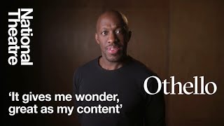 O my souls joy Othello Act 2 Scene 1 with Giles Terera at the National Theatre [upl. by Elsey]